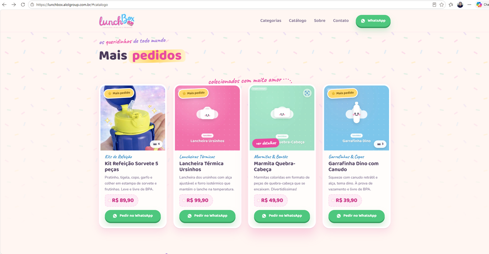 Catalogo LunchBox